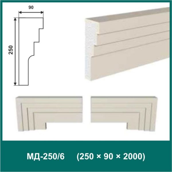 Молдинг МД-250/6 (п)
