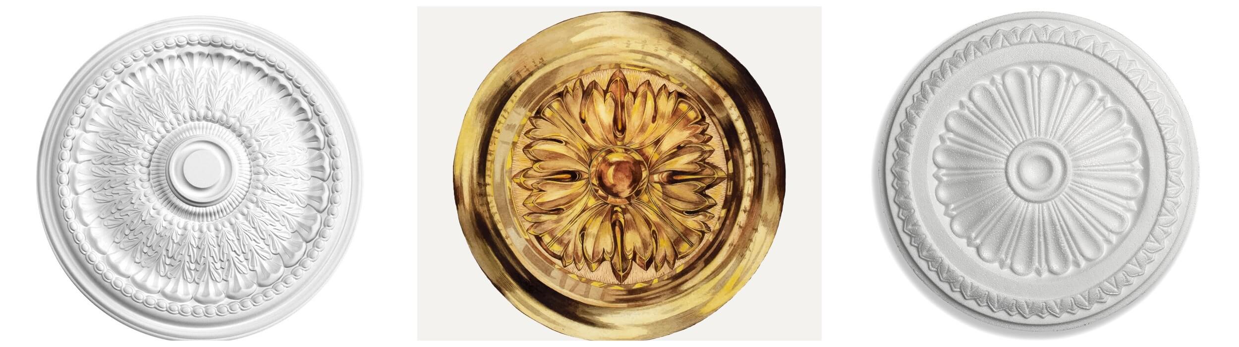 розетки лепные